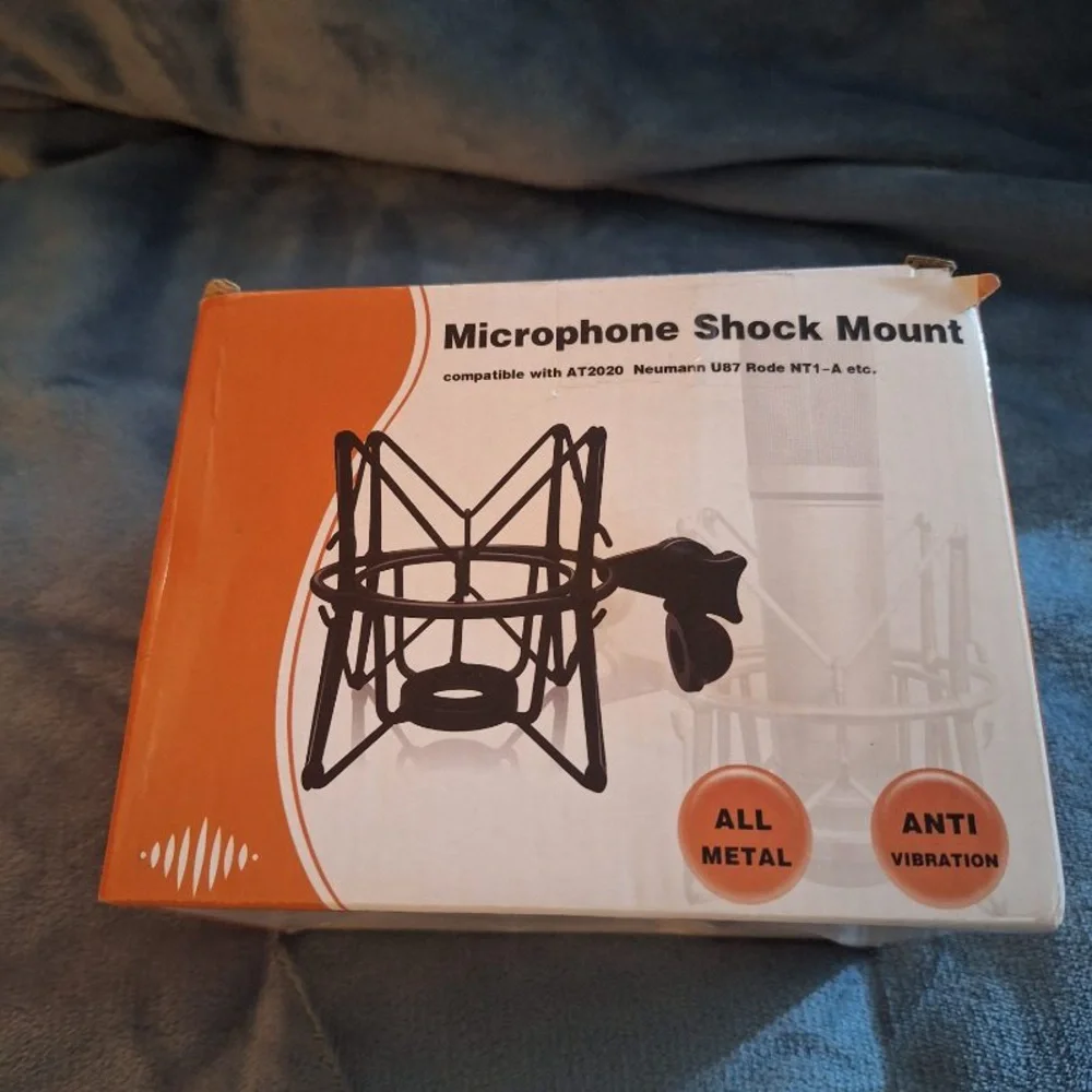 Boseen Microphone Shock Mount Mic Holder - Anti Vibration Spider Shockmount